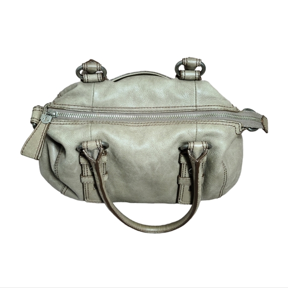 FOSSIL Maddox Leather Satchel Handbag Women's Multi Pockets Purse - Picture 9 of 16